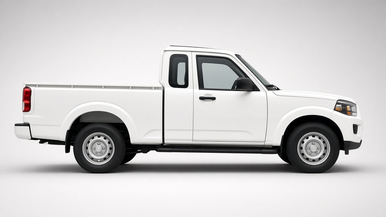 Mahindra Pik Up 2020-2025 passenger side view