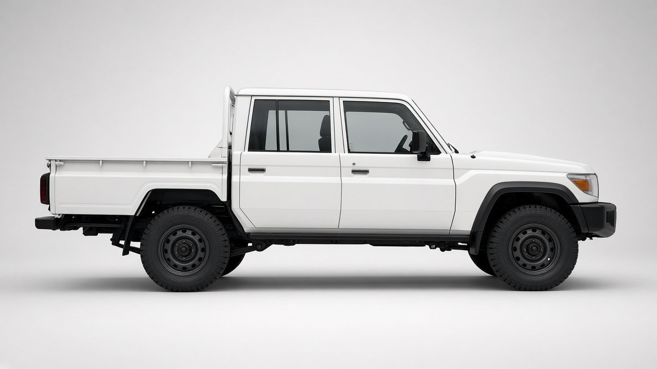 Toyota Land Cruiser 79 2020-2025 passenger side view