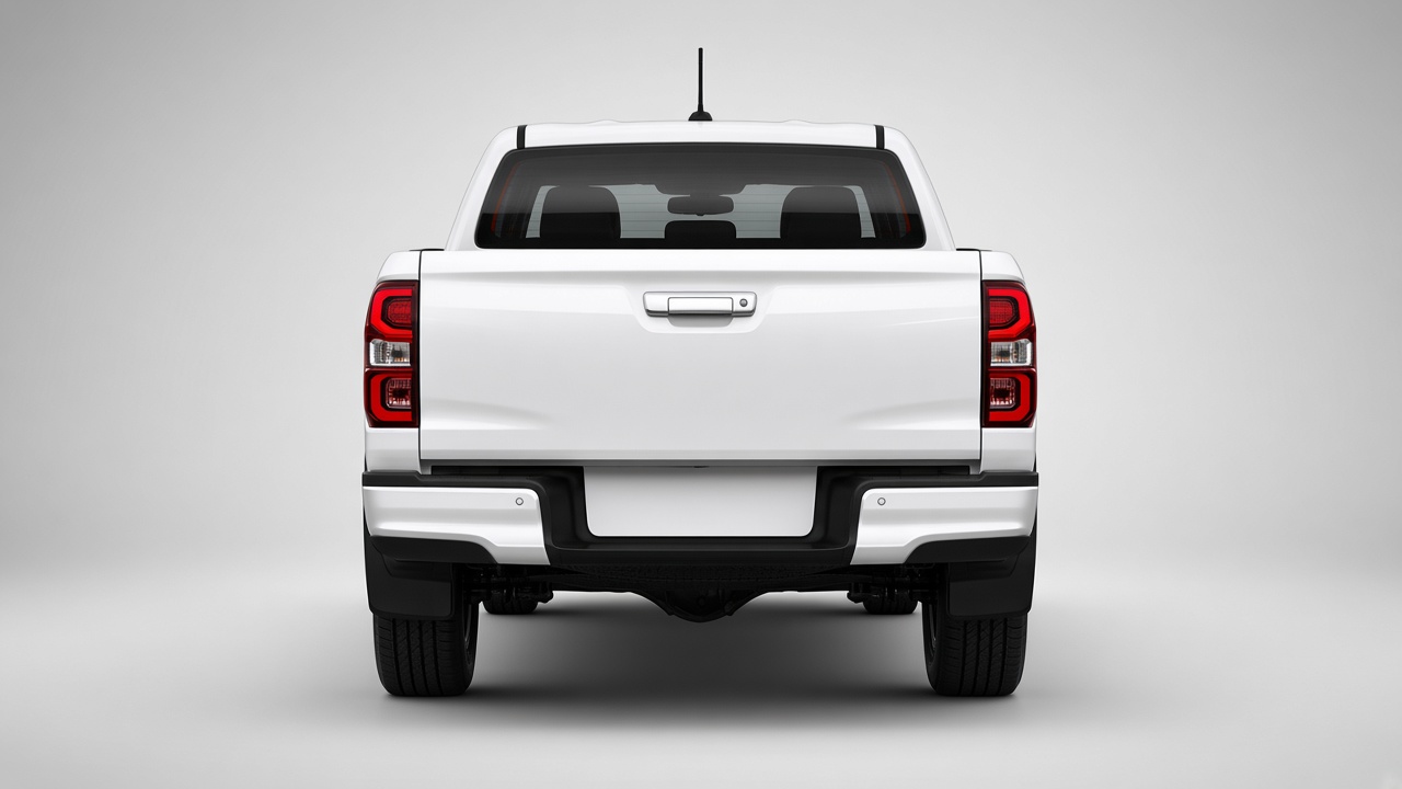 Mazda BT-50 2021-2025 rear view