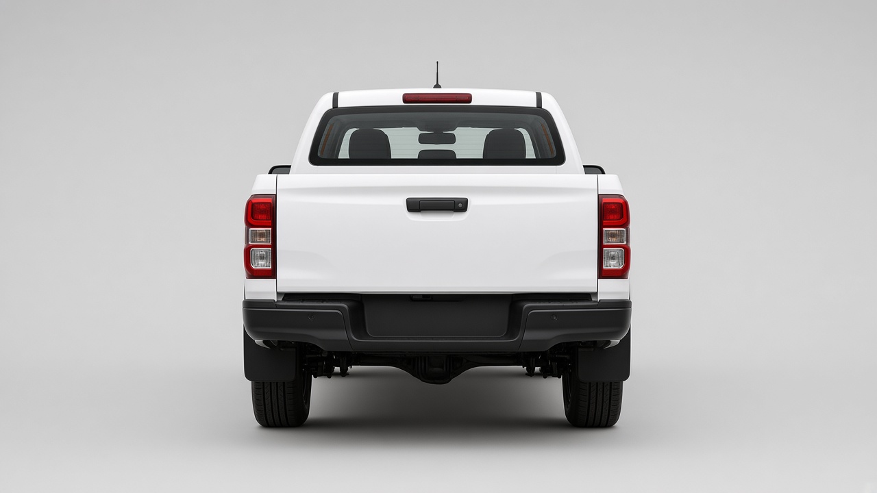 Isuzu D-Max 2021-2025 rear view