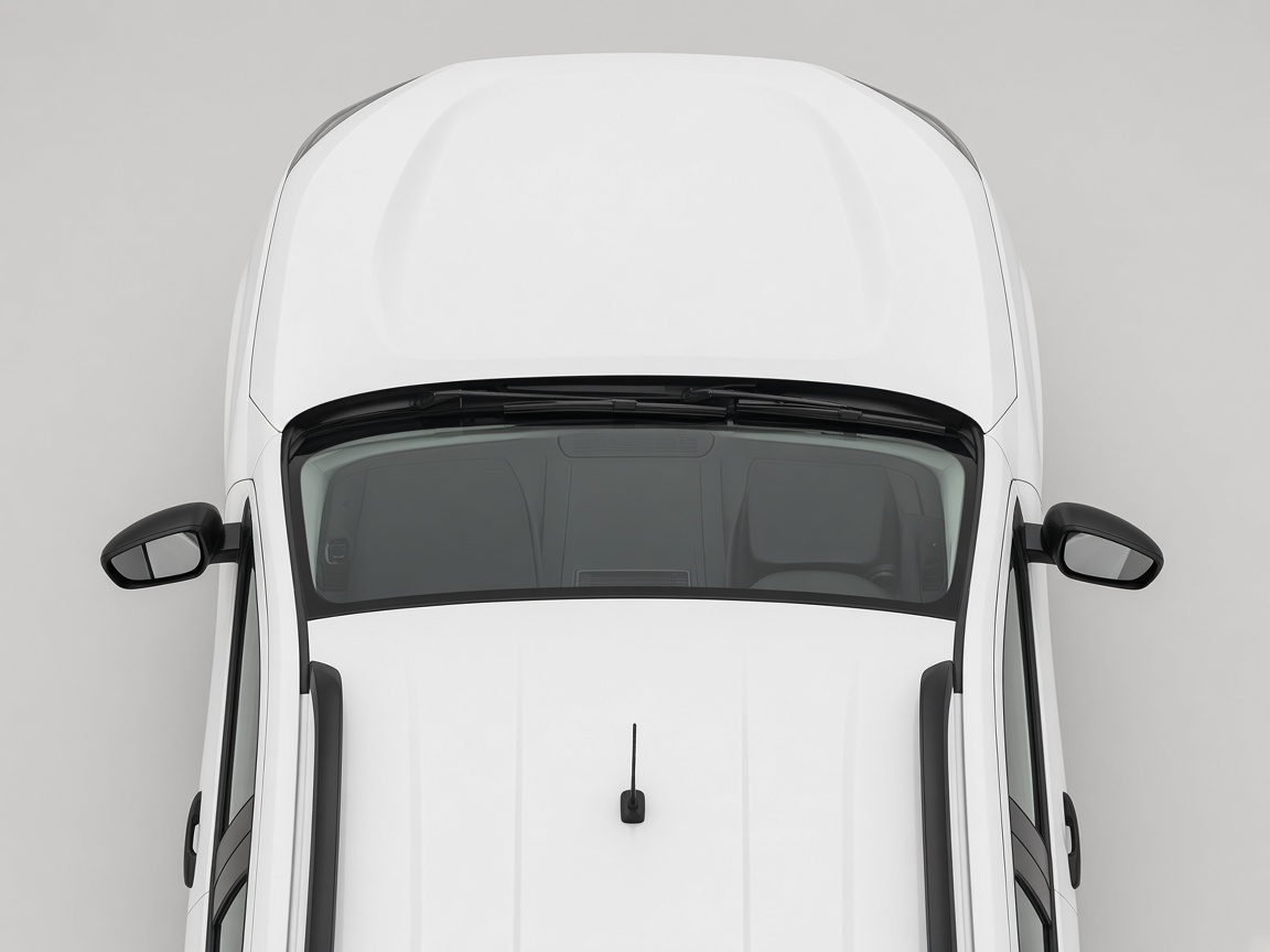 Nissan Navara 2021-2025 above view